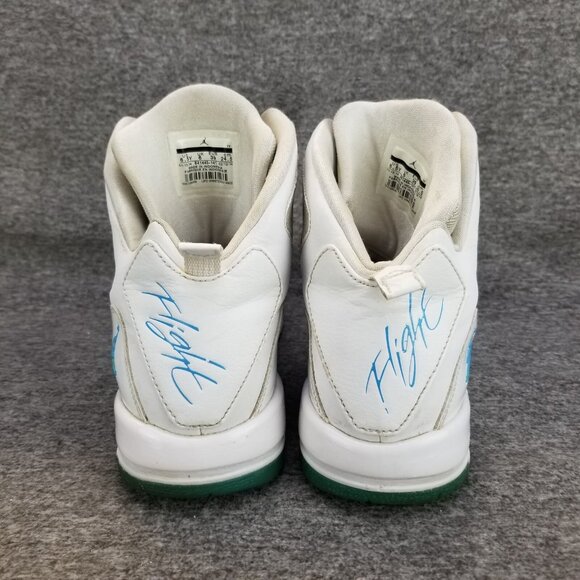 ✅Nike Jordan Flight SC-3 White Powder Blue Youth 6.5Y Athletic Basketball Shoes - Picture 8 of 12